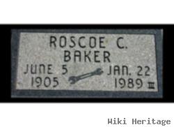 Roscoe C Baker