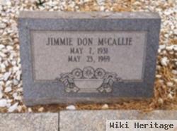 Jimmy Don Mccallie