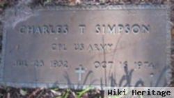 Cpl Charles Theodore Simpson