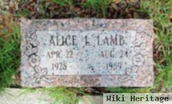 Alice L. Lamb