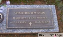Christine Blackwell Wilson