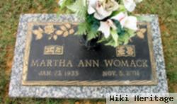 Martha Ann Niblett Womack