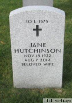 Jane L Hall Hutchinson