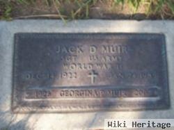 Jack D Muir