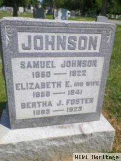 Elizabeth E. Johnson