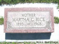 Martha C. Rhoton Rice