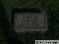 Ruby M. Buser Albright