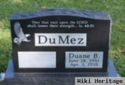 Duane B Dumez