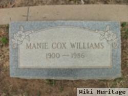 Manie Gerline Cox Williams