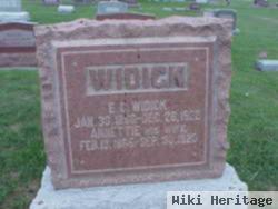 Edward Cardon Widick