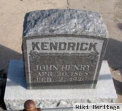 John Henry Kendrick