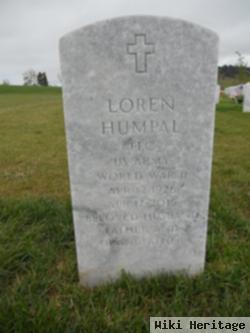 Pfc Loren Anton Humpal