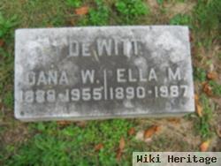 Dana W Dewitt