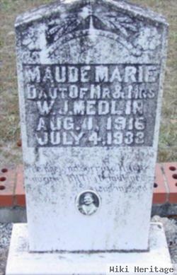 Maude Marie Medlin