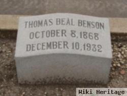 Thomas Beal Benson