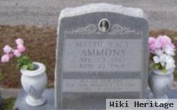 Mattie Lacy Ammons