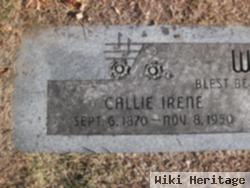 Callie Irene Aplin White