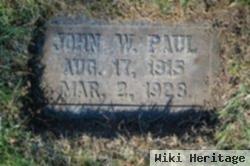 John W Paul