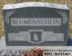 Lawrence W Blumenschein