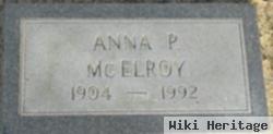 Anna P Mcelroy