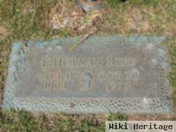 Ernest Holman Reed