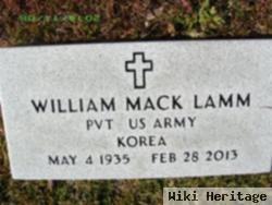 Pvt William Mack Lamm