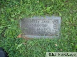 Betty Jane Shannon