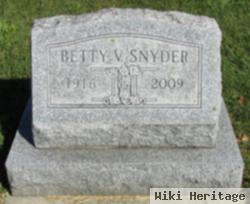 Elizabeth Virginia "betty" Miller Snyder