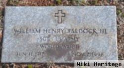 Sgt William Henry Baldock, Iii