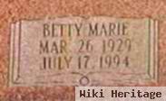 Betty Marie Cornish Dowty