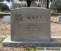 Jackson H Mays