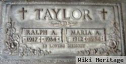 Maria A Taylor