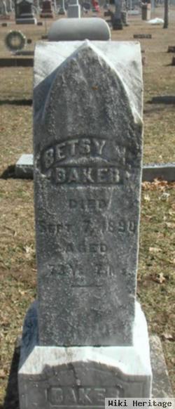 Betsy M Baker