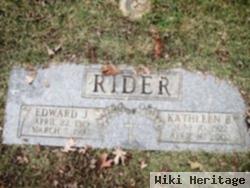 Joseph Edward "ed" Rider