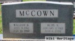 William B Mccown