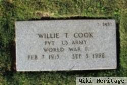 Willie T Cook