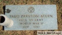 Taug Preston Allen