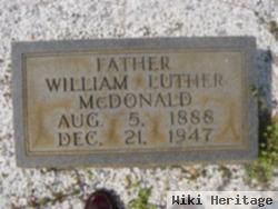 William Luther Mcdonald