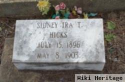 Sidney Ira T. Hicks