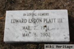 Edward Endon Platt, Iii