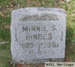 Minnie S Hindes