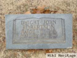 Dwight John Robertson