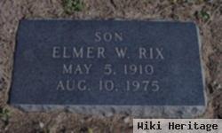 Elmer W. Rix