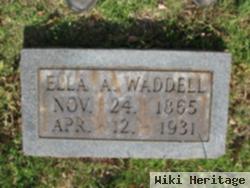 Ella Aldora Miller Waddell