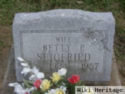 Betty Patricia Hanna Seigfried