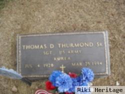 Thomas D Thurmond, Sr