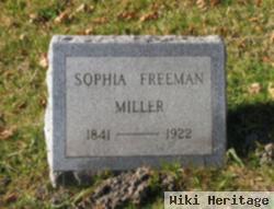 Sophia Freeman Miller