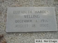 Elizabeth Harden Welling