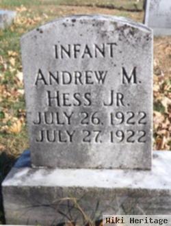 Andrew M Hess, Jr