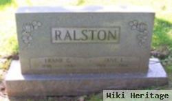 Jane C Ralston